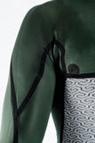 Adelio Connor 5/4 Deluxe Hooded Black Steamer Wetsuit