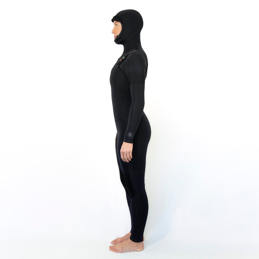 Adelio Womans 5/4 Hooded Harper Steamer Wetsuit – Adelio Canada WD