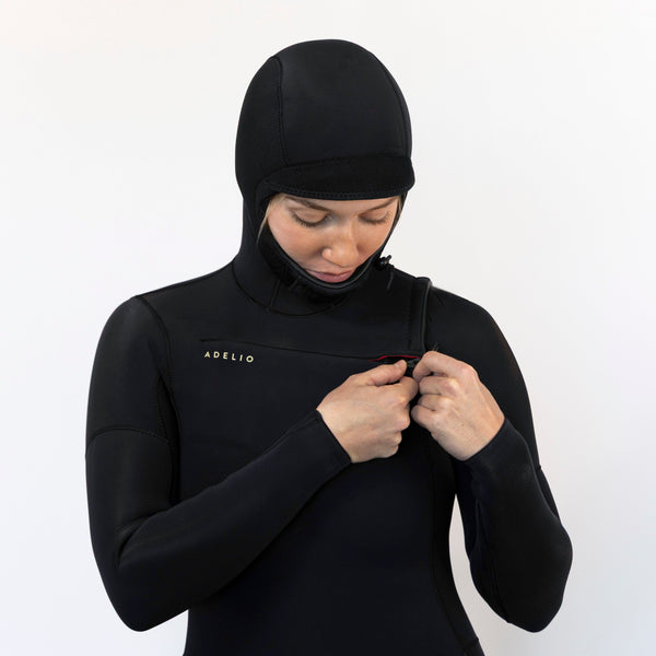 Adelio Womans 5/4 Hooded Harper Steamer Wetsuit
