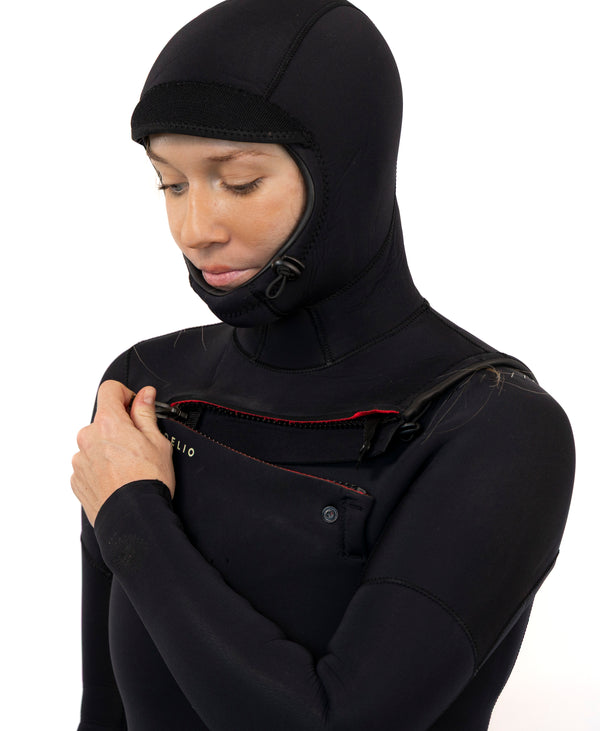 Adelio Womans 5/4 Hooded Harper Steamer Wetsuit