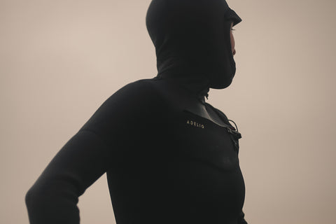 Adelio Womans 5/4 Hooded Harper Steamer Wetsuit