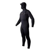 Adelio Connor 5/4 Deluxe Hooded Black Steamer Wetsuit